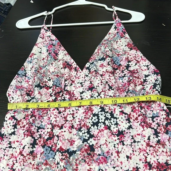 Michael Costello Pink Floral Midi Dress - Picture 9 of 10